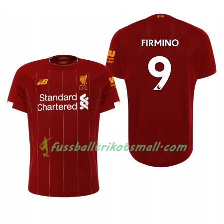 Fußballtrikots Liverpool Roberto Firmino 9 2019-2020 Kurzarm Heimtrikotsatz kaufen